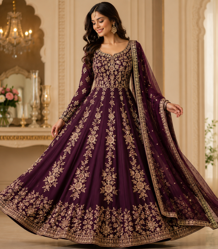 Elegant Anarkali Dress